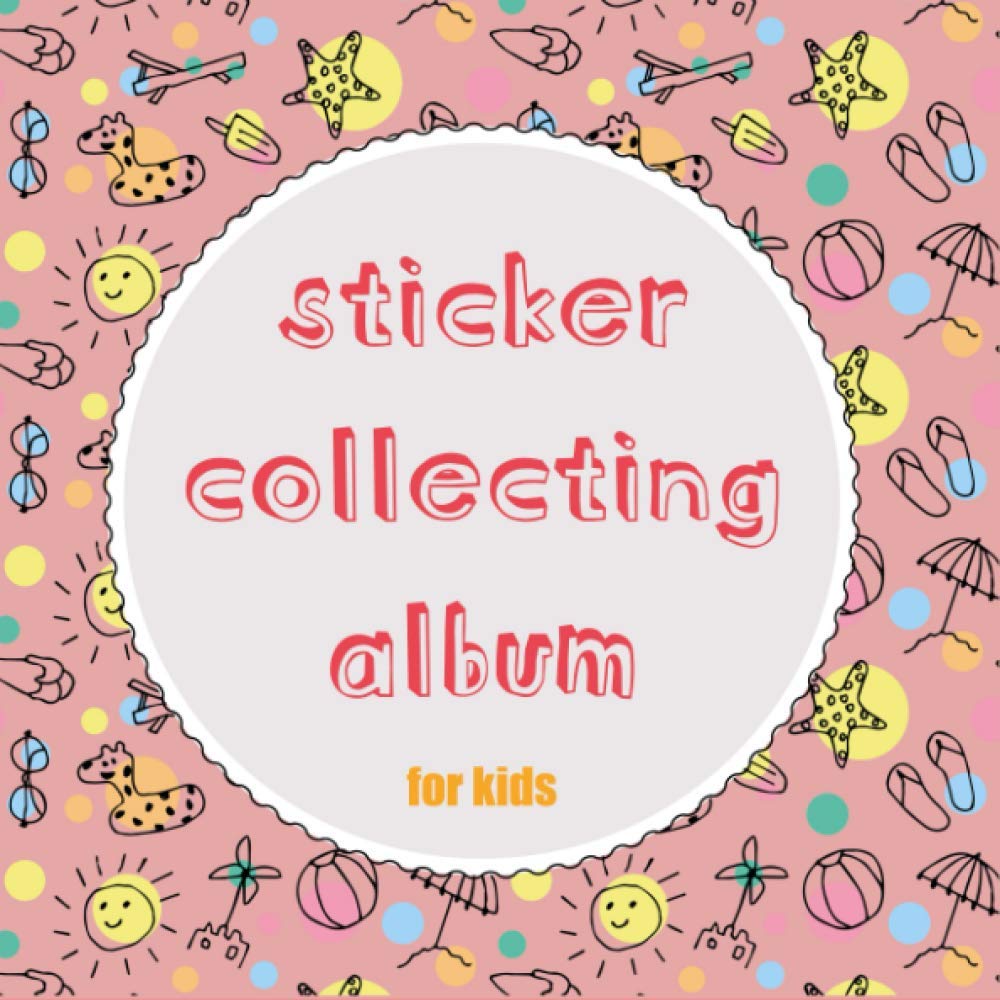 Sticker Collecting Album: Blank Sticker Collection Book