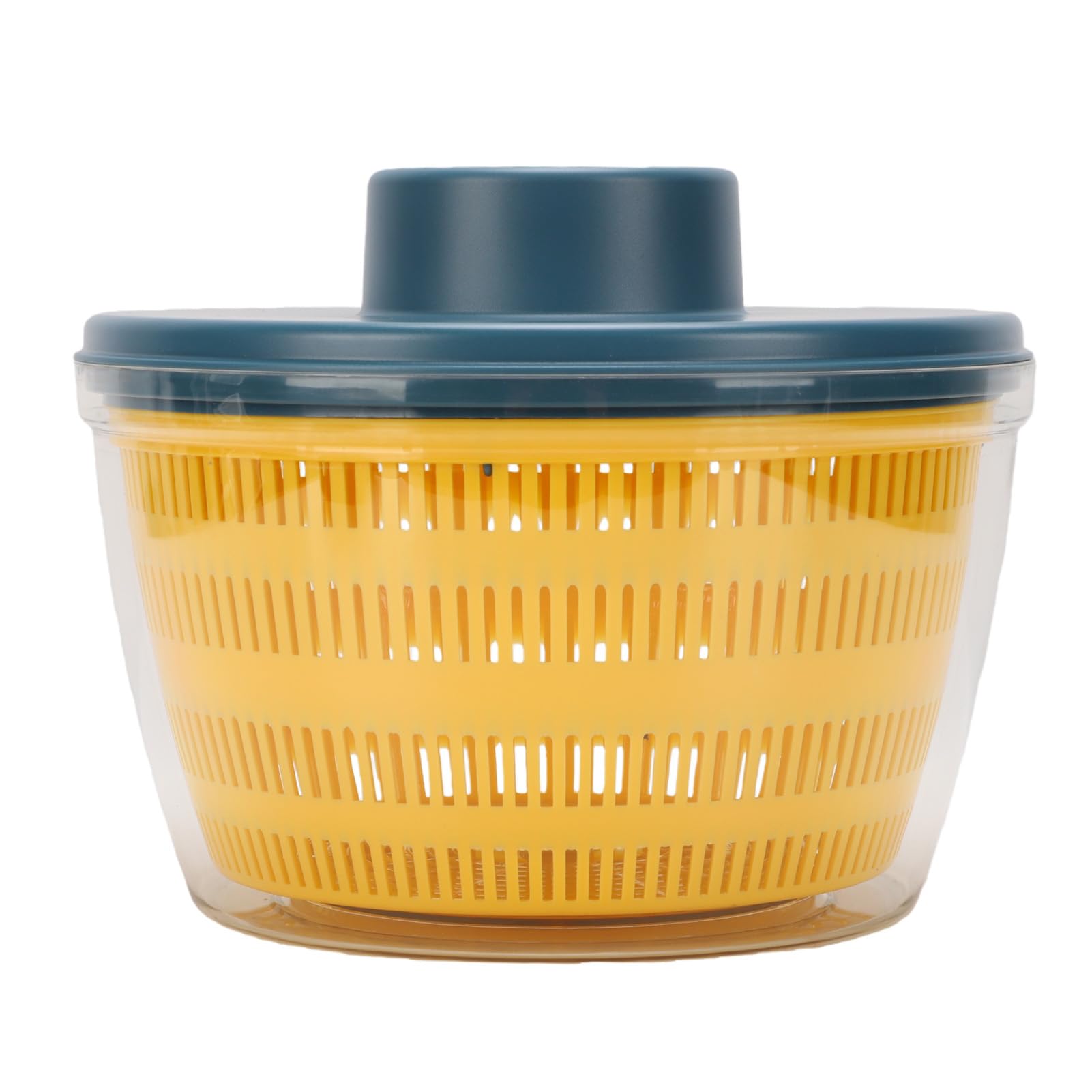 Ejoyous Spinner Eléctrico para Ensalada, Lavadora y Secadora de Ensalada Recargable de PP ABS para Frutas y Verduras, Tazón Desmontable de Doble Capa con Carga USB de 4L, para Preparación de Comidas