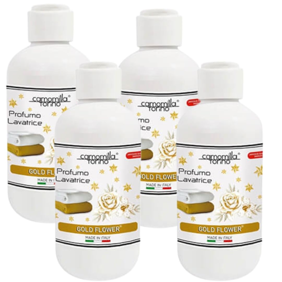 Profumo Lavatrice 500 ml. CamomillaTorino (gold flower) (2L)