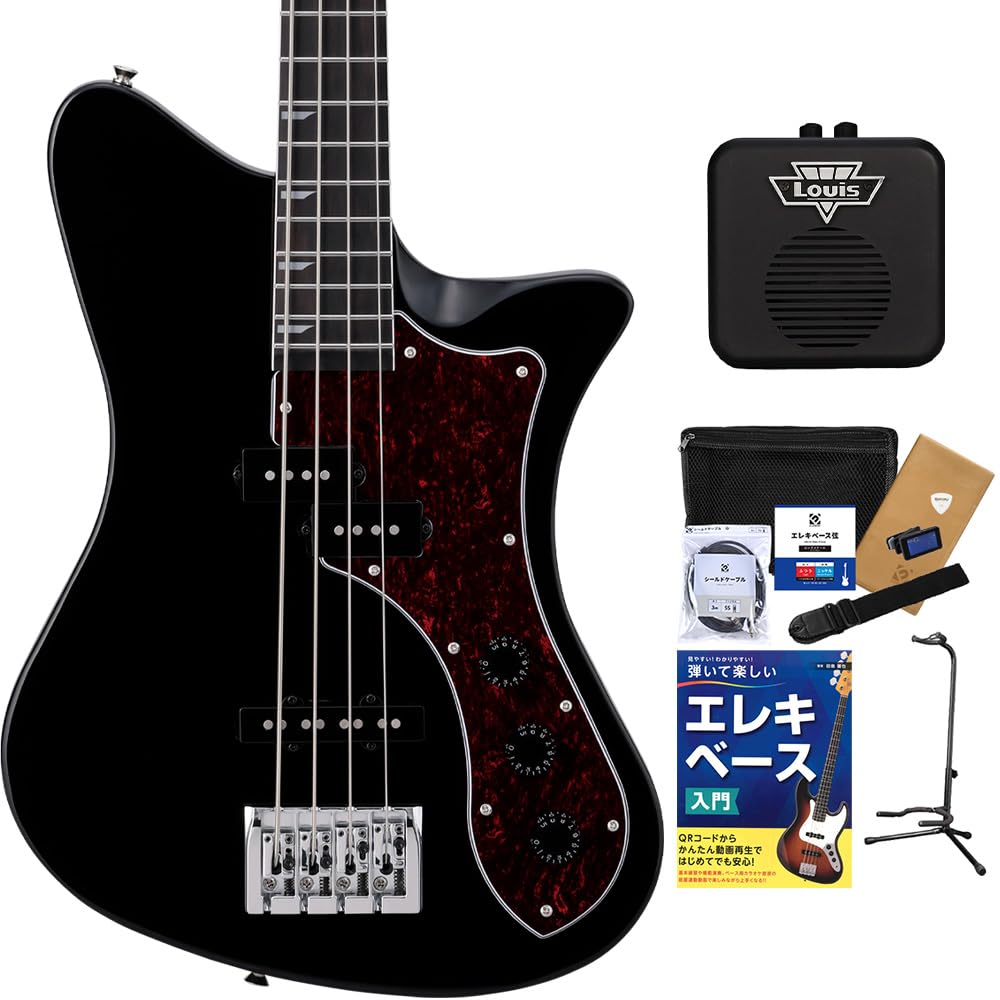 Amazon | Ryoga SKATER-BASS Black ベース初心者12点セット 