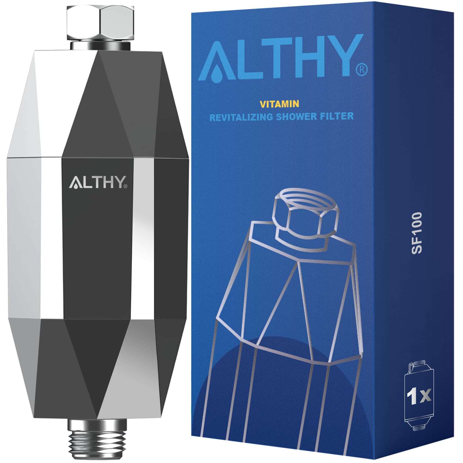 ALTHY Vitamina C Revitalizante Filtro Ducha
