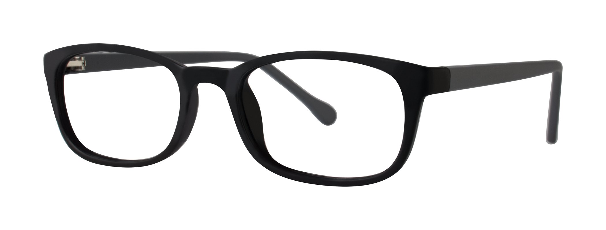 Yippee Unisex Eyeglasses - Modern Collection Frames - Black/Grey Matte 49-18-135