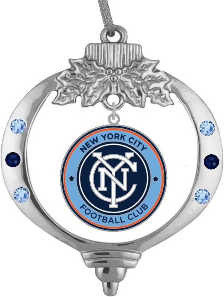 NYC Football Club Soccer Christmas Ornament