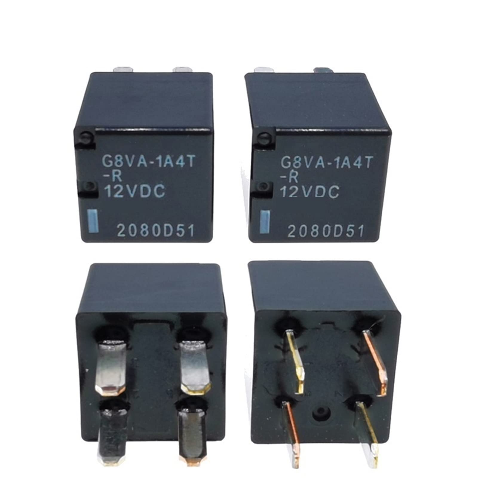 GJZIFGFWQ 5Pcs G8VA Relay G8VA-1A4T-R G8VA-1A4T-R01 1A4T-R 4PIN 12V 12VDC(5pcs,G8VA-1A4T-R)