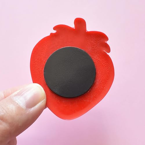 Miniatura 5 de 10 imanes de frutas para nevera, imanes para refrigerador, pizarra blanca de frutas, calcomanías magnéticas para decoración del hogar (imanes de