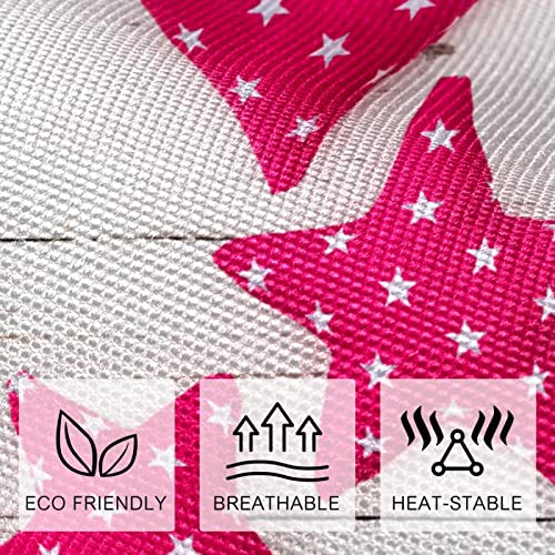 Set de table résistant à la chaleur : lot de 4 protections carrées - 4