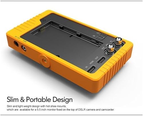 Miniatura 4 de Lilliput Monitor de campo Q55.5" FHD 1920x 1080SDI y de conversión de HDMI Cruz camera-top Monitor IPS visualización de la carcasa de metal para