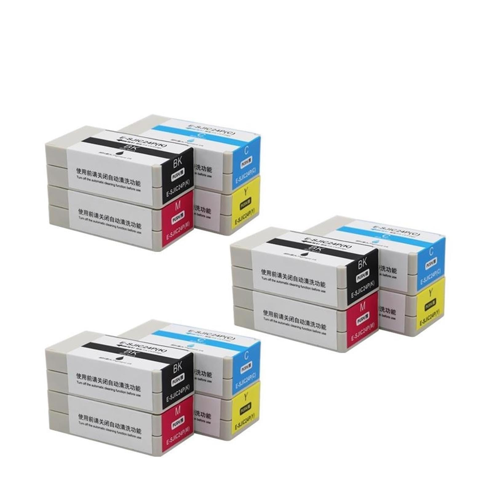 Cartuccia D'inchiostro Pigmentato SJIC24P, Compatibile Con Epson TM-C3520