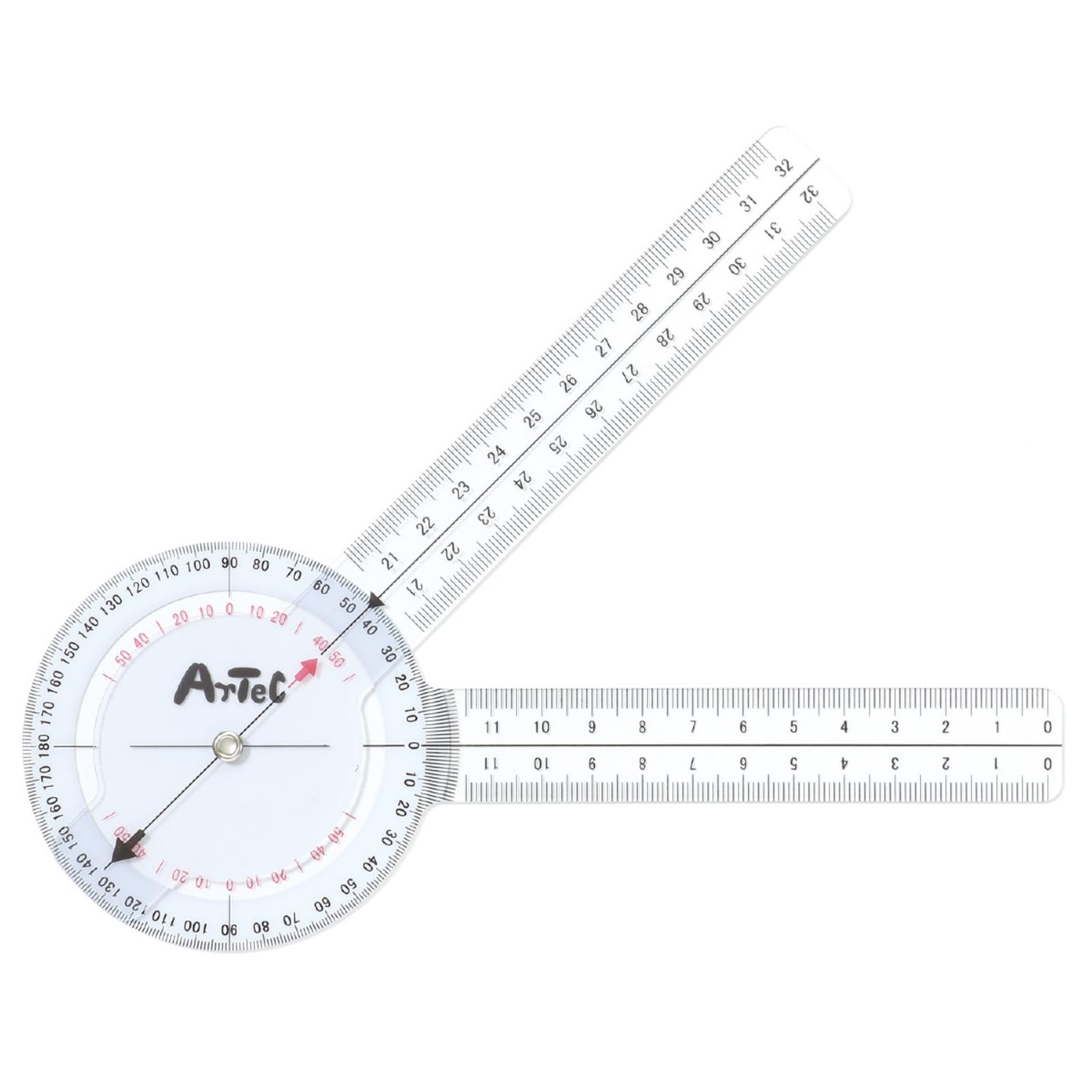 Amazon.co.jp: アーテック(artec) 9732 ゴニオメーター 360 / 角度計