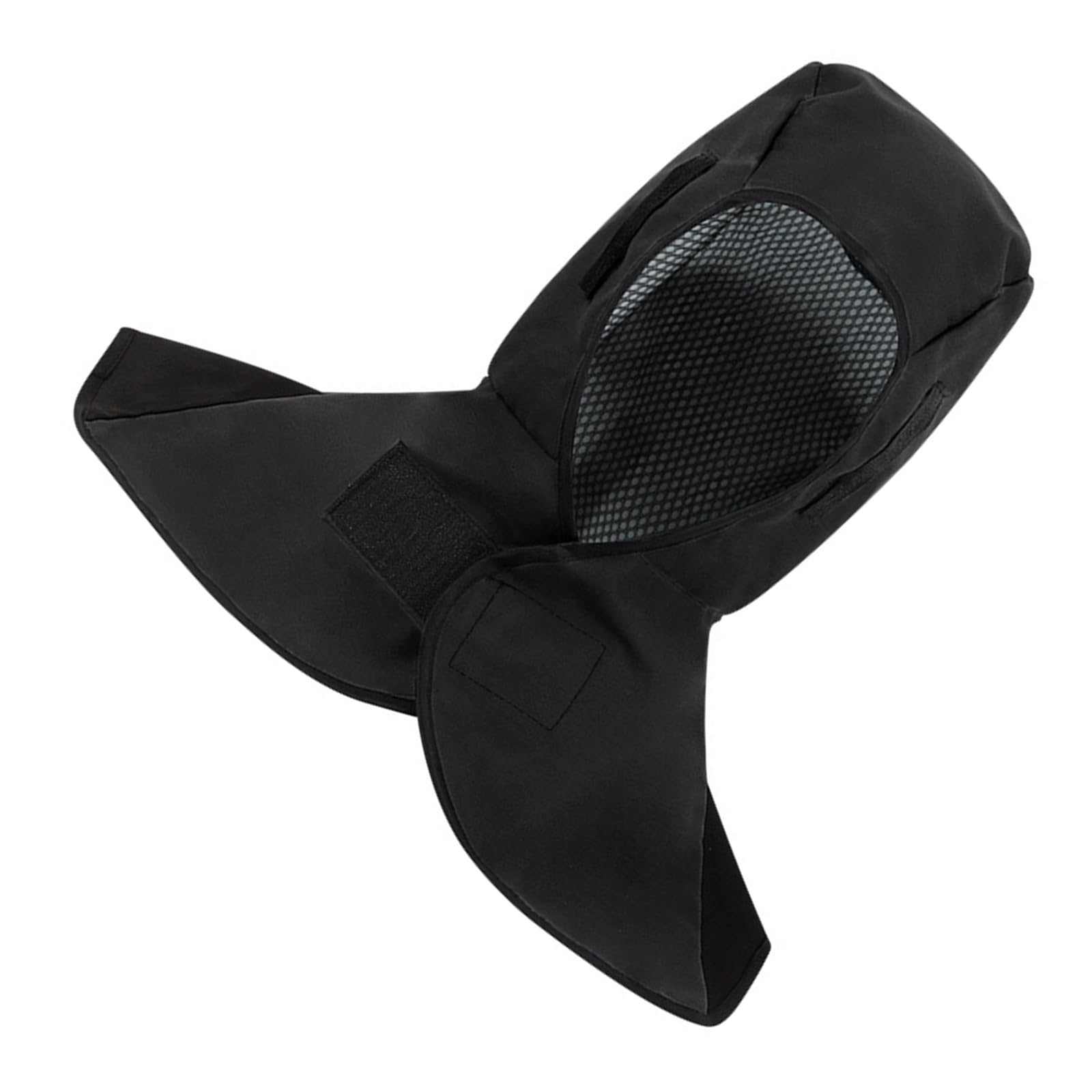 Dabaixiong Adjustable Welder Neck Covering Flame Retardant Fabric Washable Shield Inner Layer Metalworking Protective Welding Covering Welding Hood