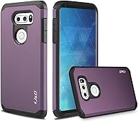 Vista 9 de LG V30 Caso, [ArmorBox] [Dual Layer] híbrido prueba de golpes Rugged Case de Protección para LG V30 de J & D, Negro