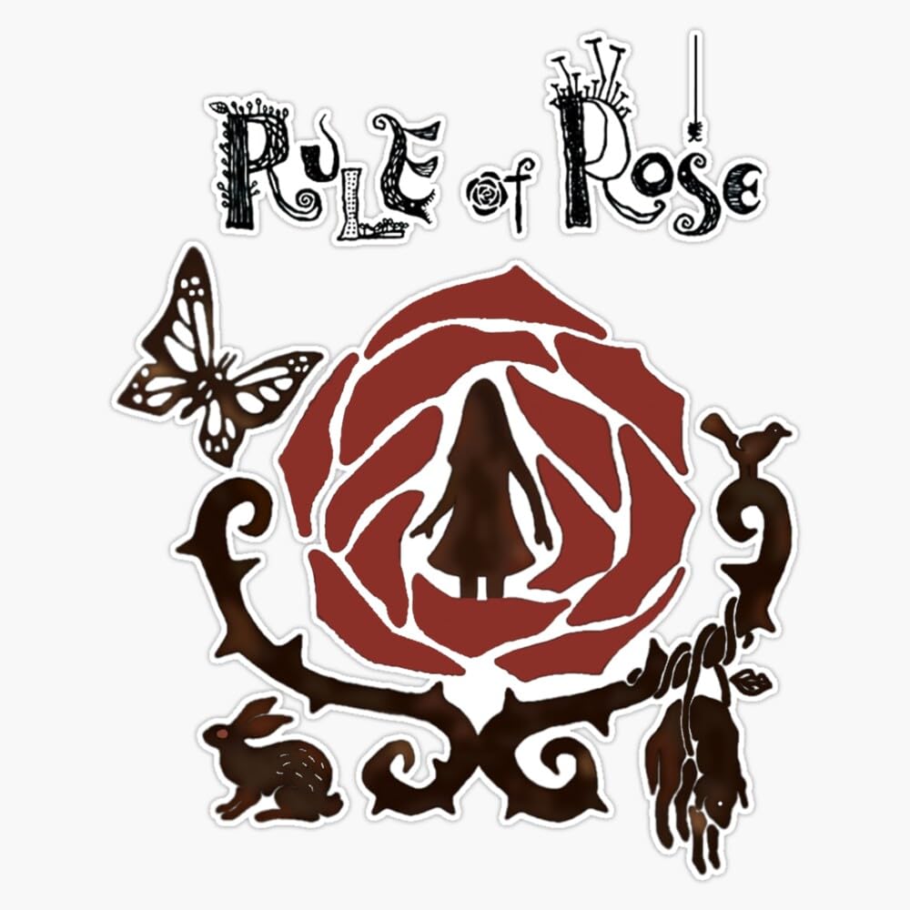 Amazon.com - Rule of Rose Title Bumper Sticker Vinyl Decal 5