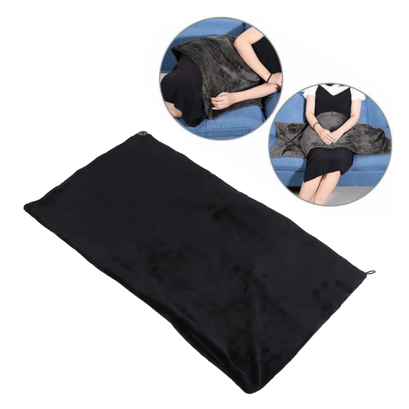 Elektrische Verwarming Sjaal, Zachte Flanel USB Verwarming Deken 3 Verwarming Gears Keep Warming Wrap voor Thuis Reizen