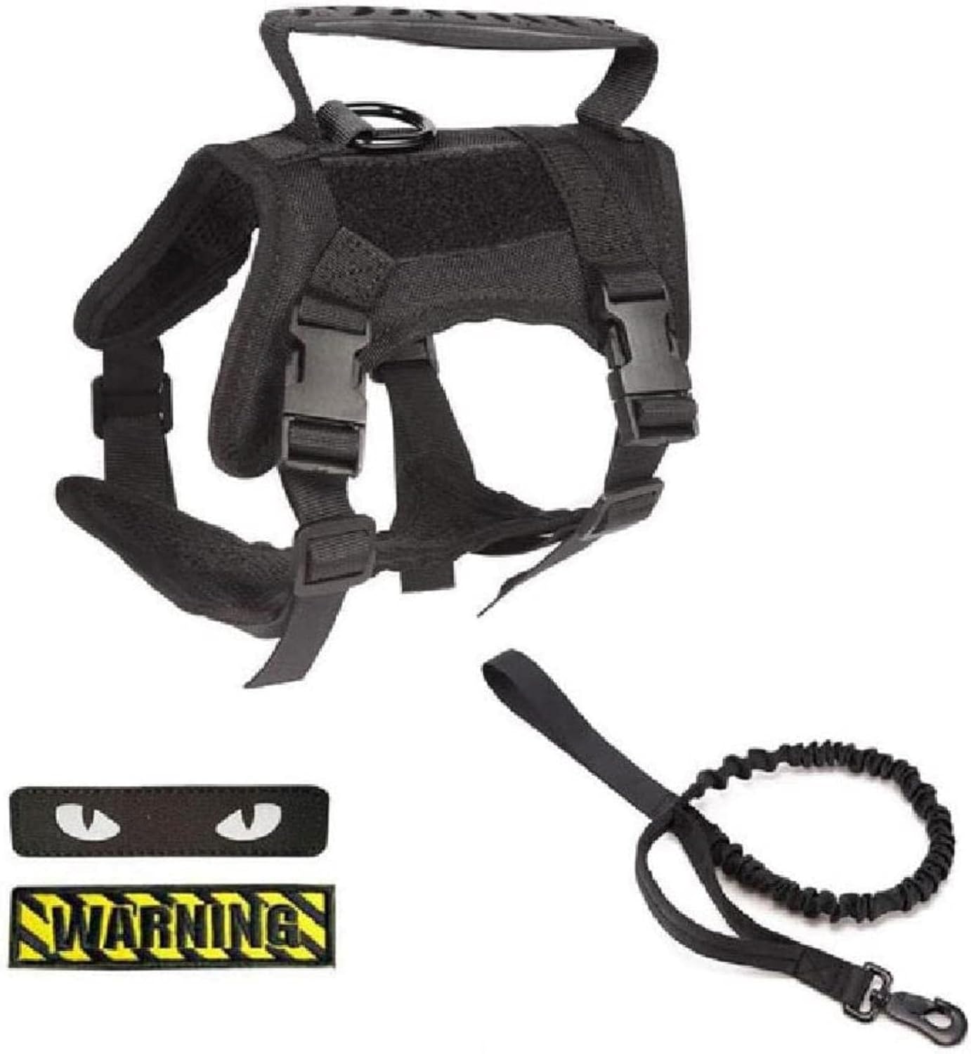 Nylon Cat Harness Leash Tactical Military Training Harness Breathable Kitten Harness for Bulldog Pug Puppy Vest Kitten Harness