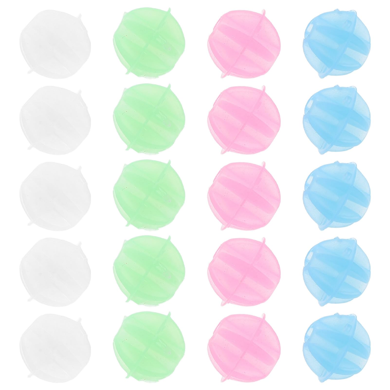 SUPVOX 36pcs Luminous Bike Wheel Spoke Beads Replacement Bicycle Spoke Beads for Decorations Multicolored Plastic Bike Accessories for Adults Boys and Girls