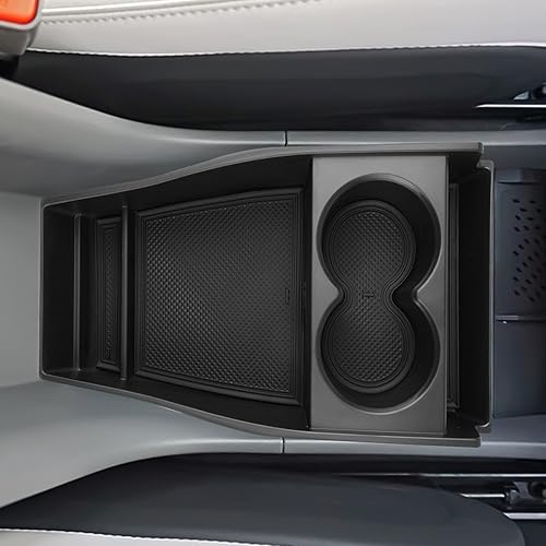 Miniatura 7 de YEE PIN Organizador de consola inferior Ioniq5 2024 para Hyundai Ioniq 5 2024 5 accesorios para 2024 Hyundai Ioniq 5 caja de almacenamiento Ioniq 5