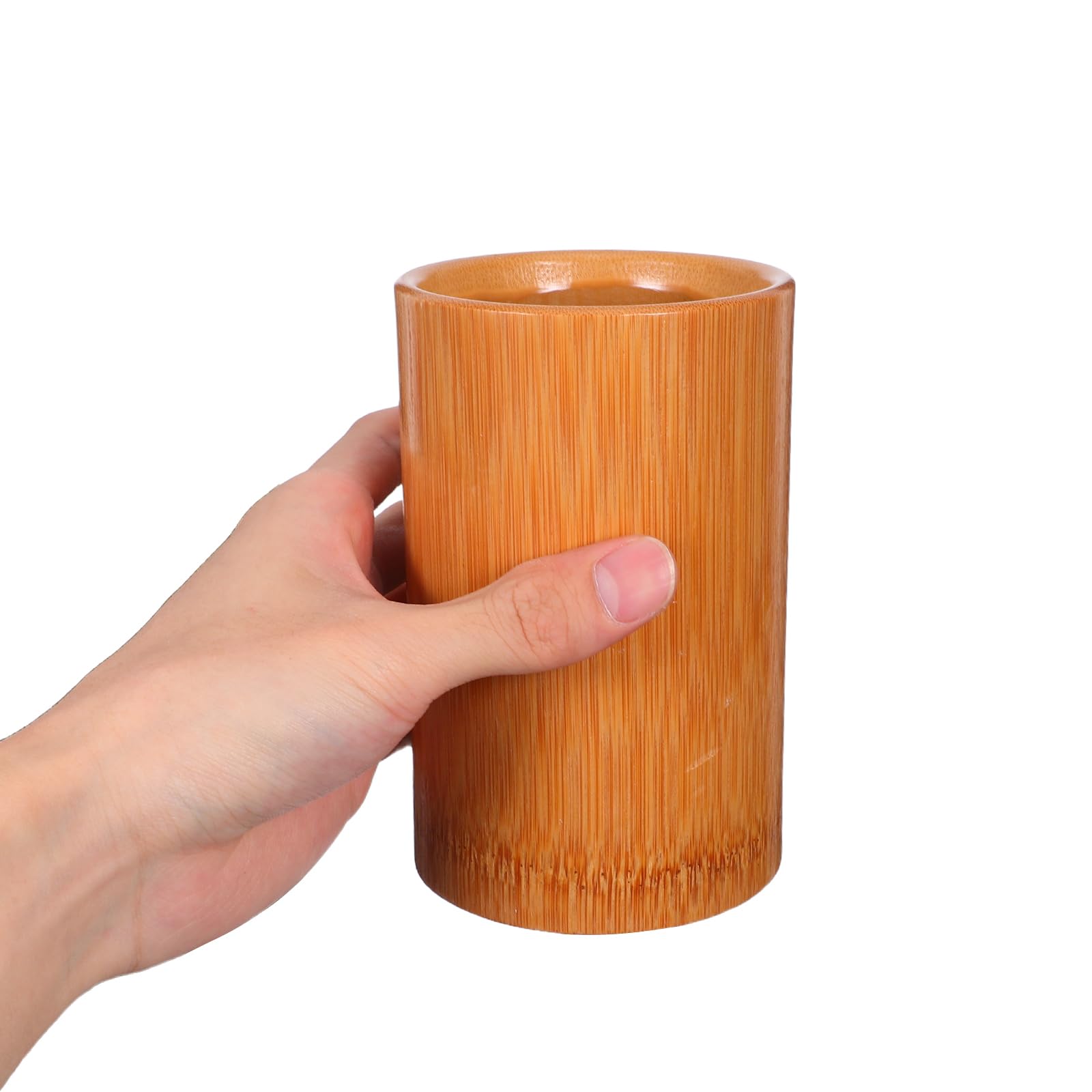 Portapenne in Bambù Organizer da Cucina e Scrivania Contenitore per Cancelleria e Posate Versatile e Pratico per Ufficio e Casa