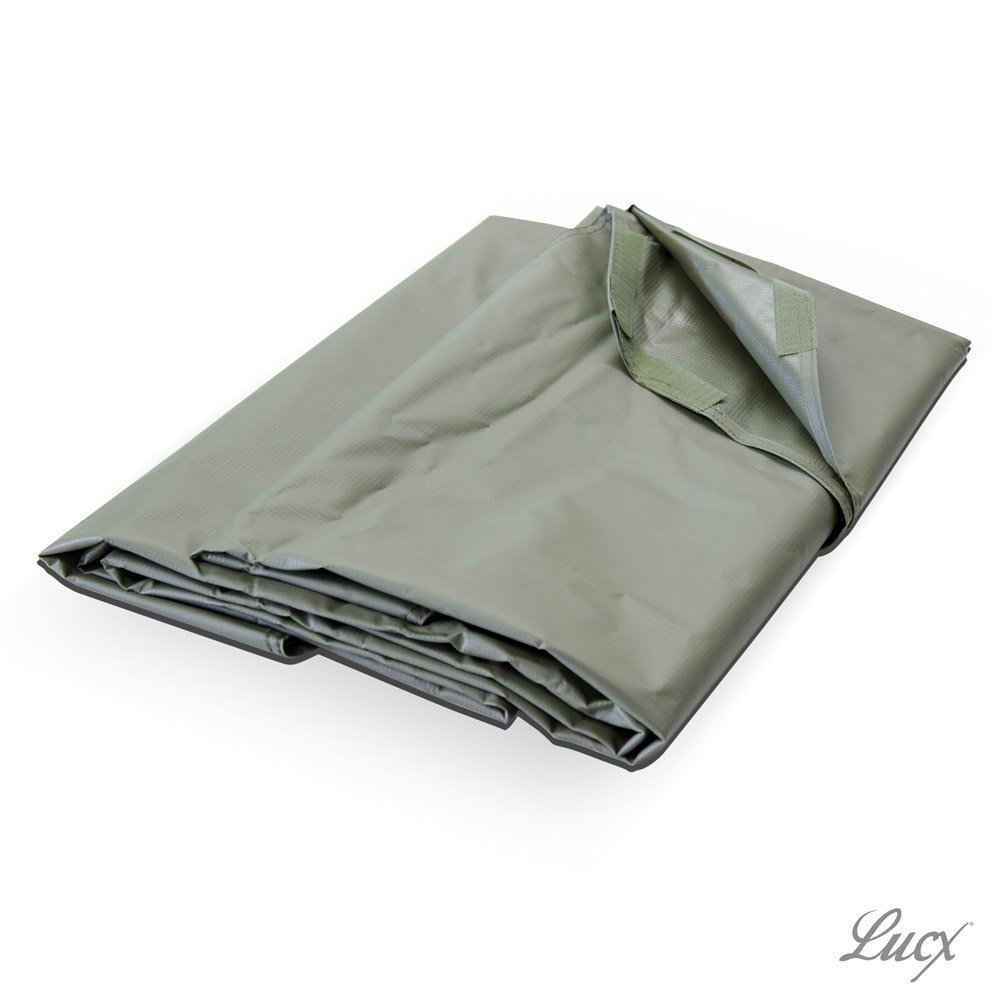 Lucx stabile Bodenplane Zeltboden Heavy Duty Groundsheet für Lucx Caracal Bivvy wasserdichte Bodenschutzplane