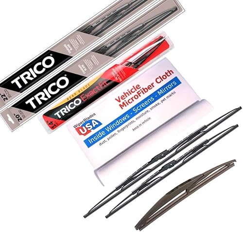 Miniatura 7 de Juego de 2 limpiaparabrisas Infiniti Q60 DriverPass Trico Steel Set de 2 limpiaparabrisas con microfibra interior de coche