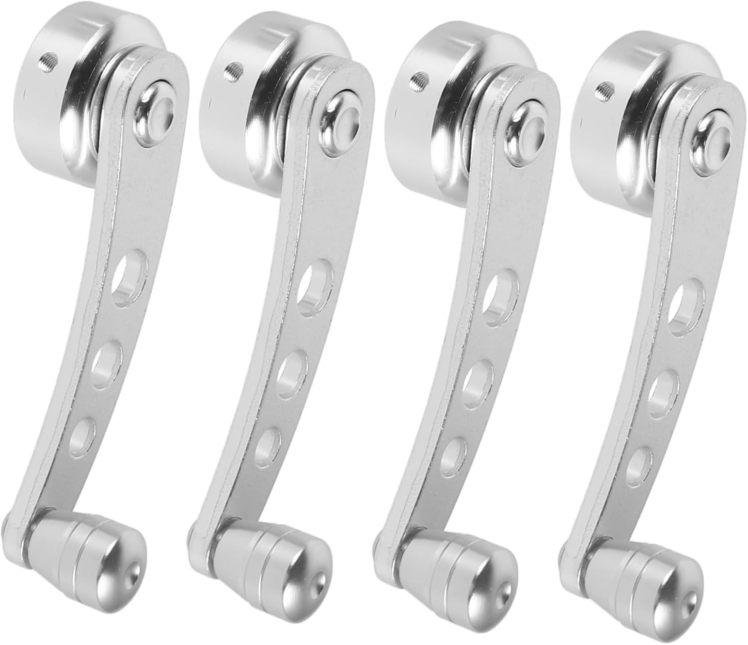 Ciieeo 4pcs Manual Window Crank Handle Aluminum Alloy Car Window Crank Lever Easy Install