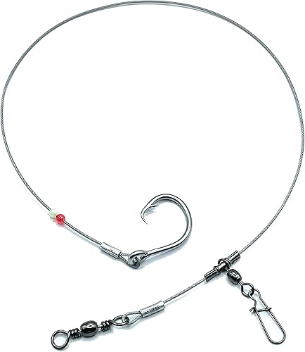 Bull Rig - Equipo de pesca de acero pesado para peces rojos, tambor negro, tiburones