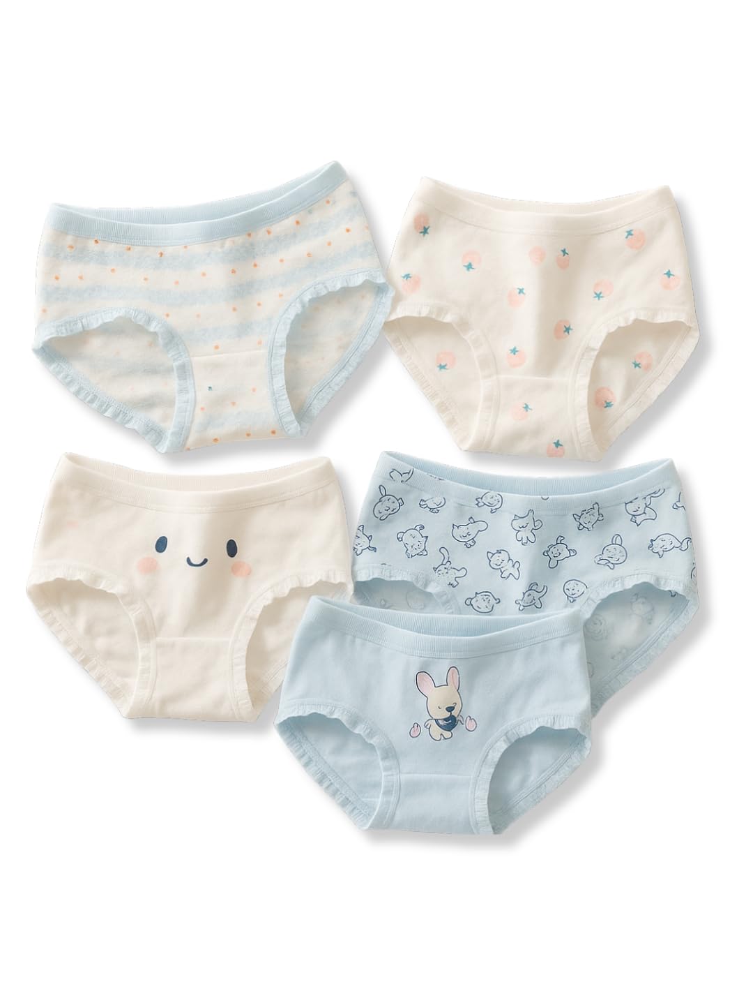 tom & gee Cotton Panty for Young Girls and Womens Briefs Combo, Pack - 5, Multicolor-picture-36