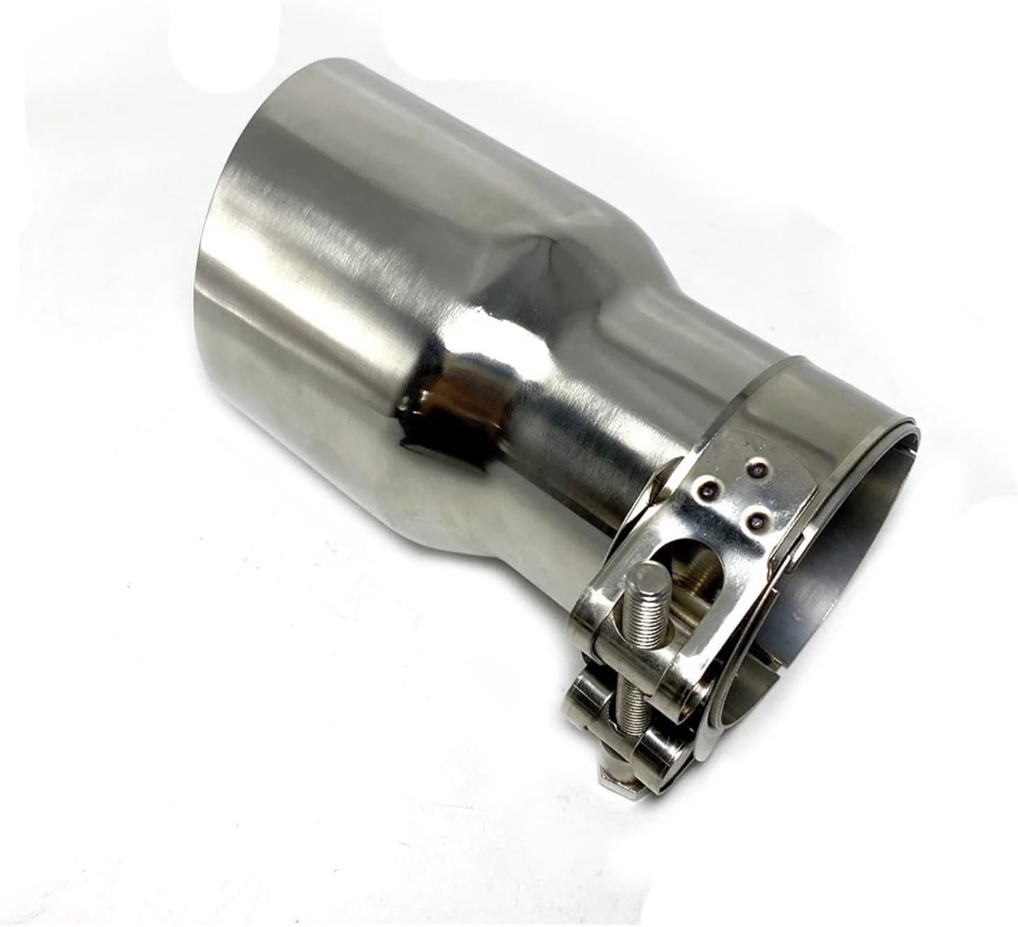 排気 パイプ 1PCSユニバーサル304ステンレス鋼自動車排気管マフラー車アクセサリー改造 ストパイプ(IN 70MM-OUT 10