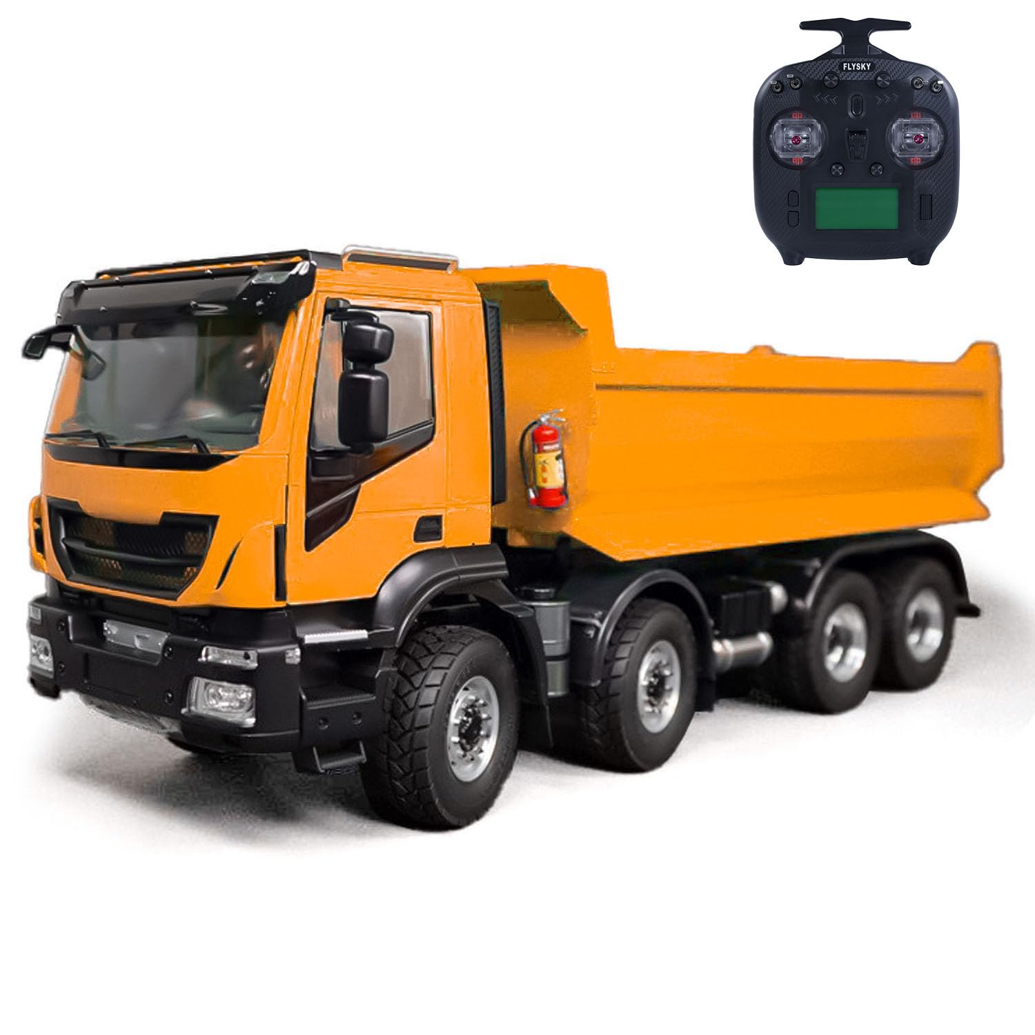Amazon.co.jp: wheelfun 8X4 1/14 油圧 RC ティッパー 車 金属 2速