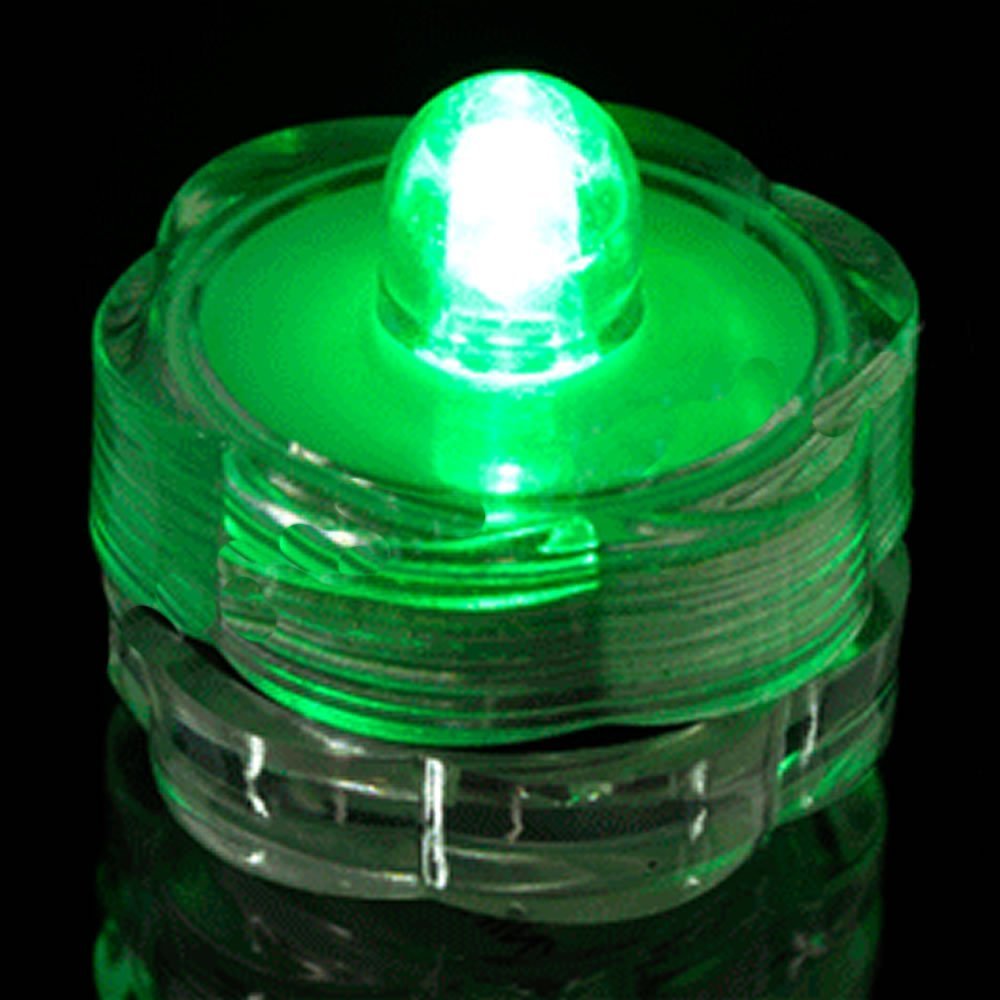12 Velas De Té LED Impermeables | Color Blanco Cálido