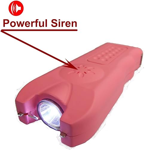 Miniatura 3 de TERMINATOR Stun Gun SGT10-999MV con sirena perforadora de oreja y linterna brillante