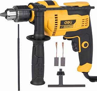 Deli DL-CZ13-E5 650W Corded Electric Impact Drill with 0-3000RPM No-Load Speed 0-48000/min Impact Rate 220-240v ~50hz/60hz... Price In India