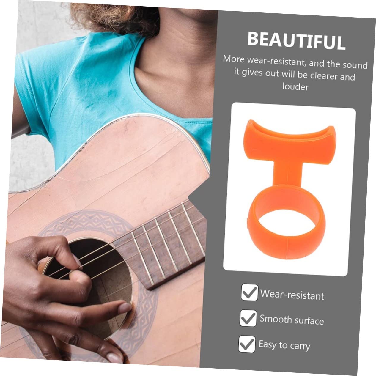 BESTonZON 6 Pezzi Plettri Plettri Per Chitarra Strumento Di Supporto Plettri Per Chitarra Supporto Per Parti Di Chitarra Plettri Per Strumenti Organizer Per Plettro Per Chitarra