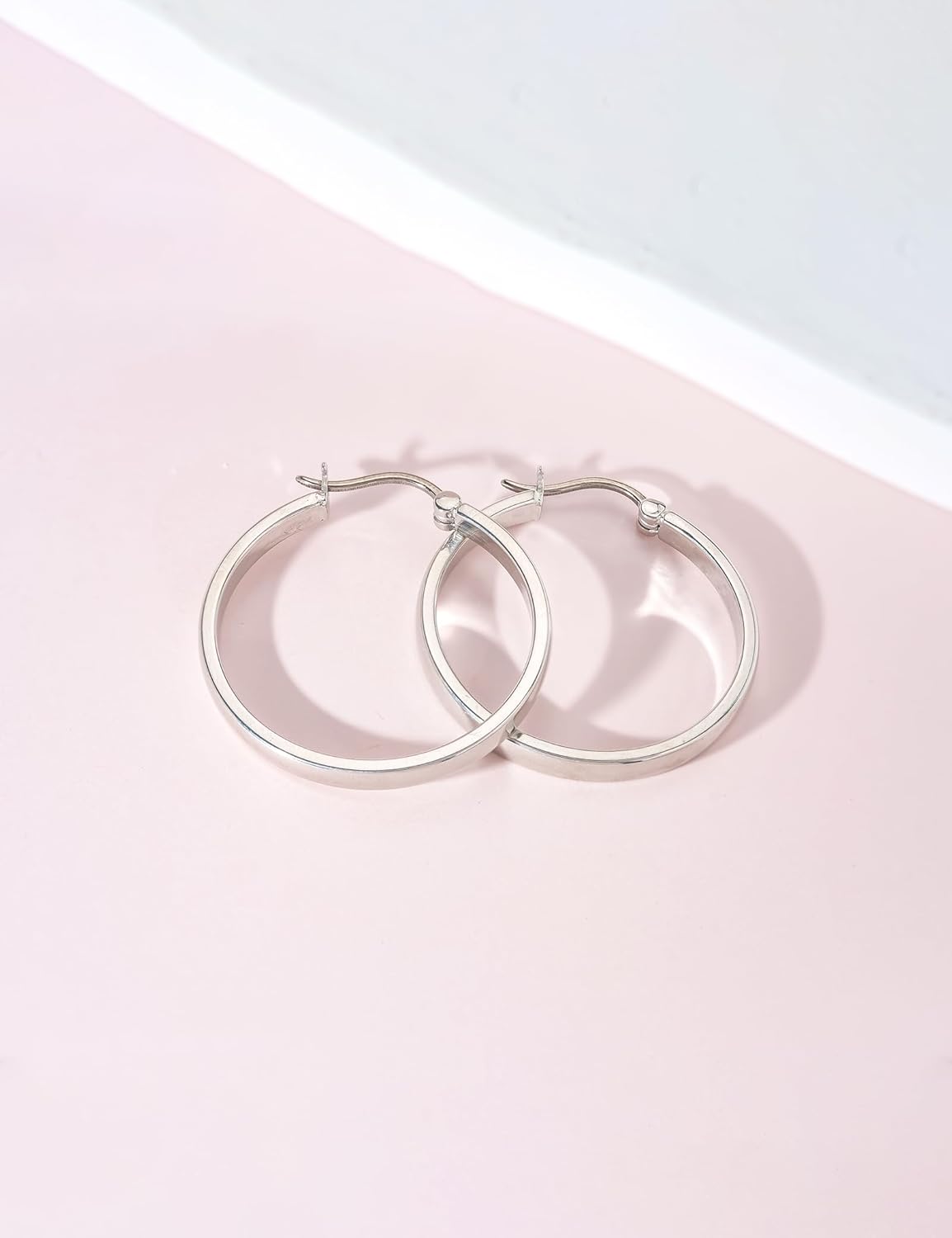 Limerencia G23 Pure Titanium Hypoallergenic Hoop Earrings for Women Sensitive Ears - Image 9