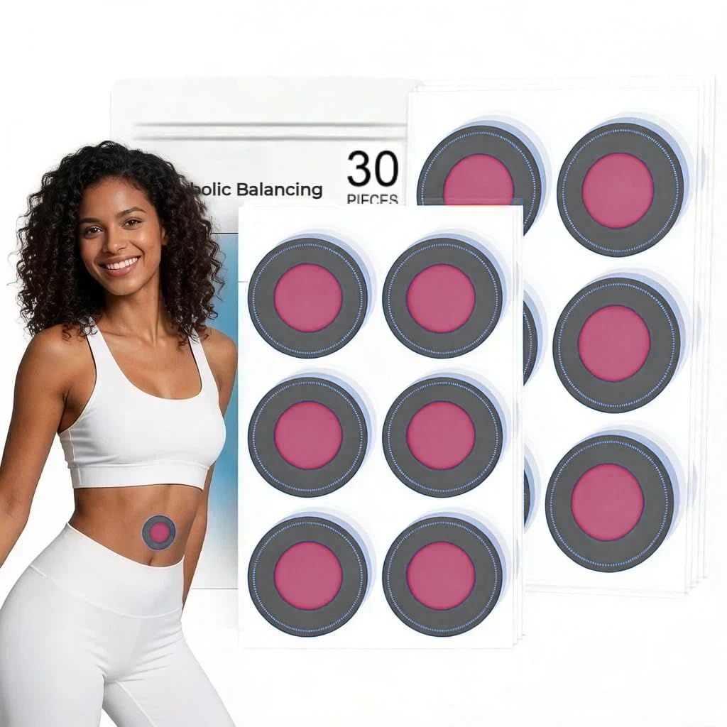 Abnehmpflaster Metabalance Patch 90 Stück, Kosmetisches Körperpflege Patch, Hautfreundliches Pflegepflaster zur äußeren Anwendung für Alle Körpertypen (3 Packungen)