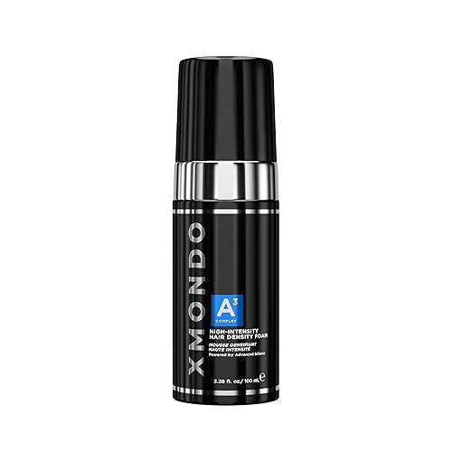 XMONDO Hair A3 Complex Espuma de densidad capilar de alta intensidad Fórmula vegana con biollagen y amaranto, activos vegetales de acción rápida