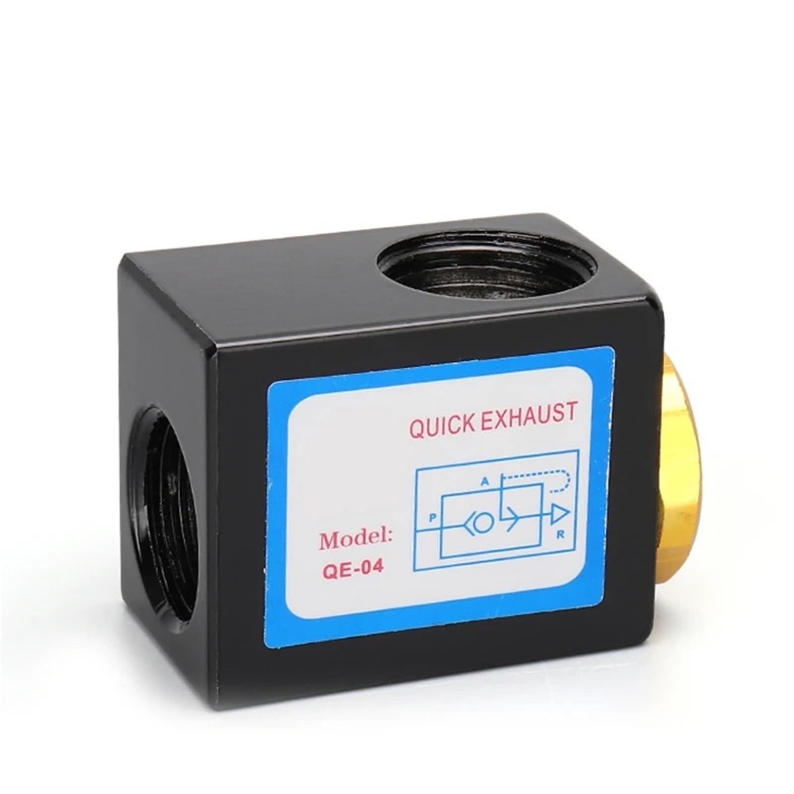 Soupape d'échappement pneumatique QE-02 QE-03 QE-04 raccord rapide purge air