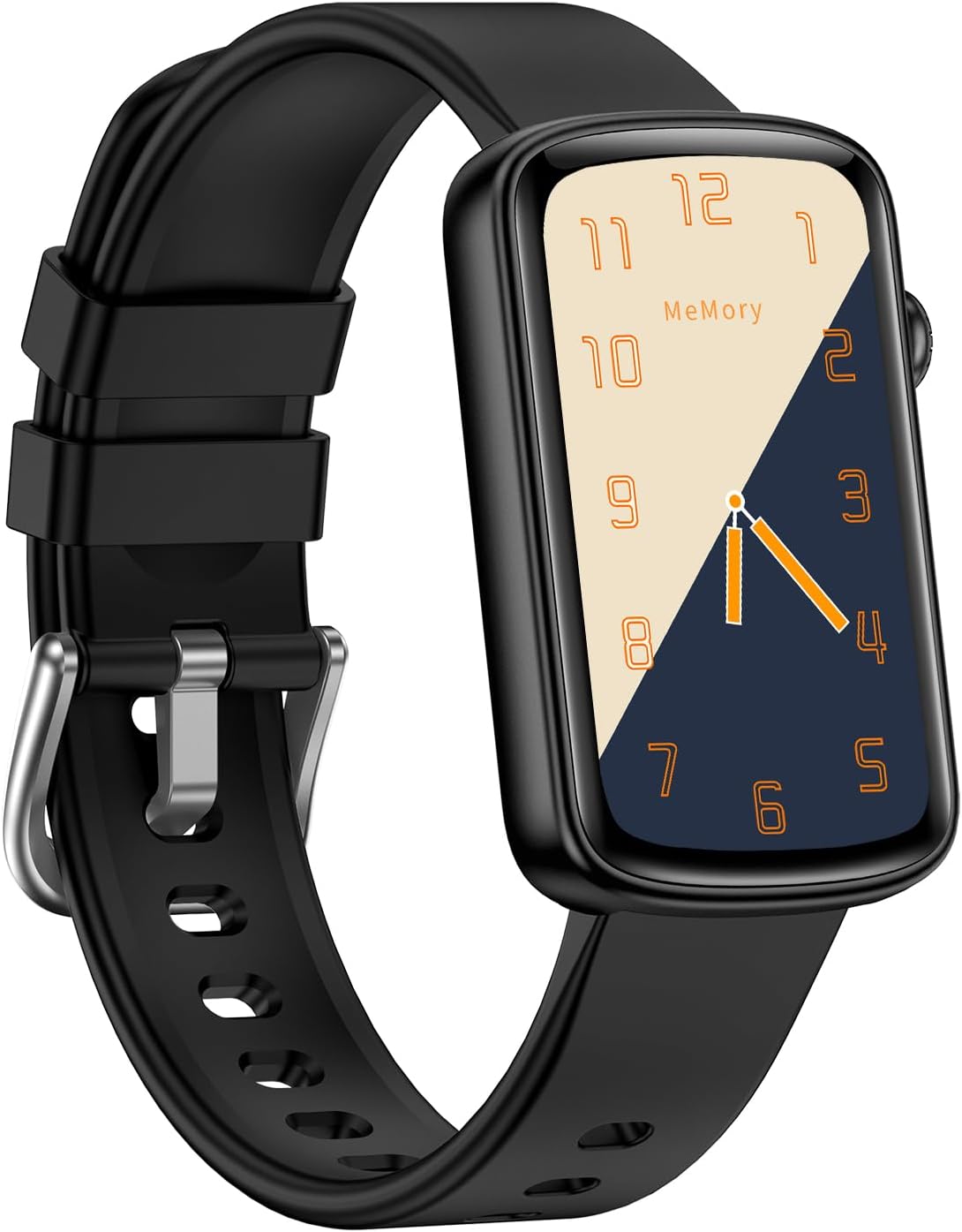 Fitness Tracker with Heart Rate/Sleep/Blood Oxygen Monitor, Slim Fitness Watch for Women Men IP68 Waterproof Pedometer Calories/Steps Counter Health Watch Activity Tracker (Dark Black) Fitness Tracker with Heart Rate/Sleep/Blood Oxygen Monitor, Slim Fitness Watch for Women Men IP68 Waterproof Pedometer Calories/Steps Counter Health Watch Activity Tracker (Dark Black)