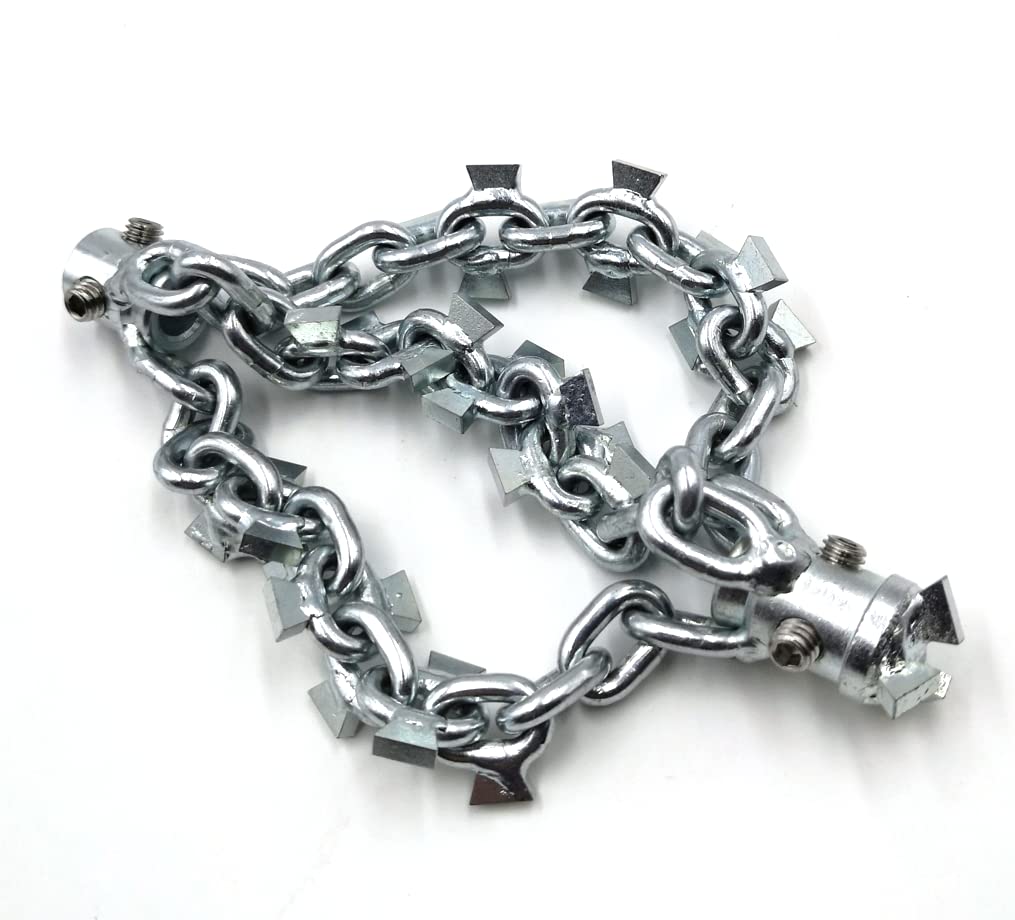 Avec déboucheur DN100 mm pour tuyau de débouchage - 8 mm - Tige flexible - Pour déboucher les canalisations