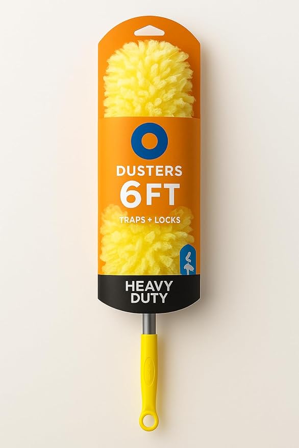 Amazon.com: Heavy Duty Dusters with Super Extender Handle, 6 Ft Handle ...