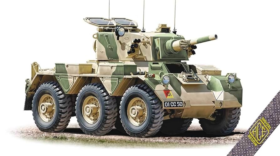 Amazon | エース 1/72 イギリス軍 FV601サラディン装輪装甲車