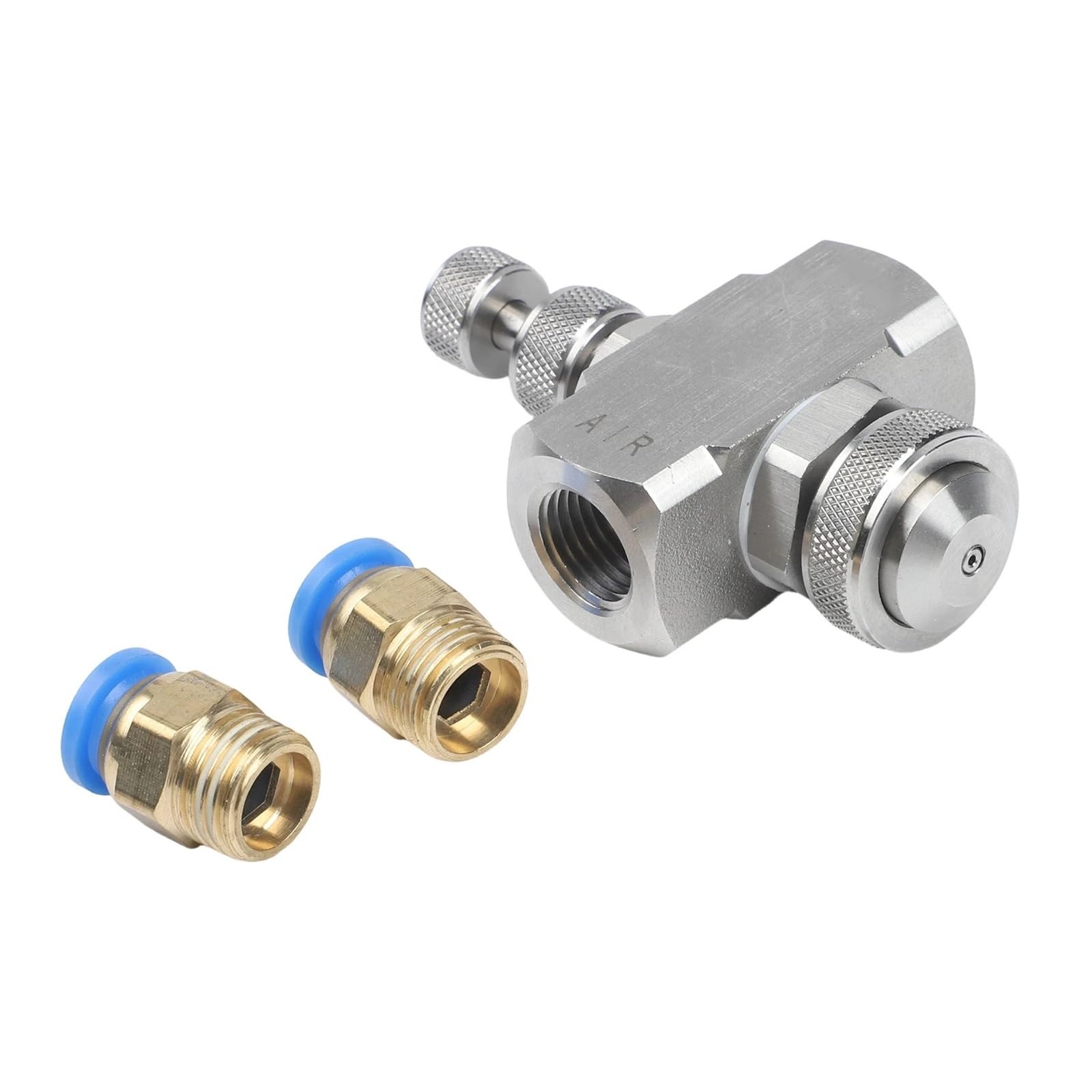 Boquilla atomizadora de aire 1/4BSPT: control de polvo eficiente con acero inoxidable duradero
