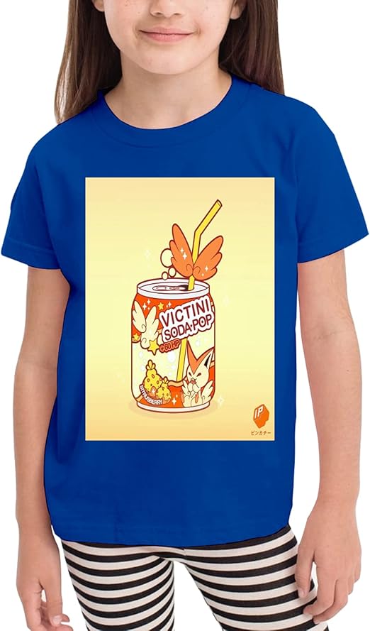 Amazon Co Jp Nc Tシャツ子供アニメキャラクター半袖 無地女の子 夏 綿100 カジュアル カットソー ファッション110cm 青 ホーム キッチン