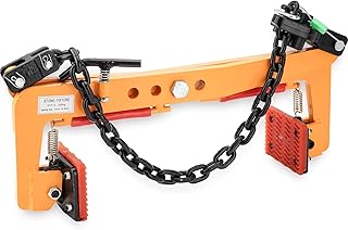 716LBS Granite Slab Stone Clamps, Heavy Duty Steel Stone Lifting Clamp, Vertical Rock Carrying Fixtures for Marble Slate Brick Timber, 120mm-360mm Opening Size