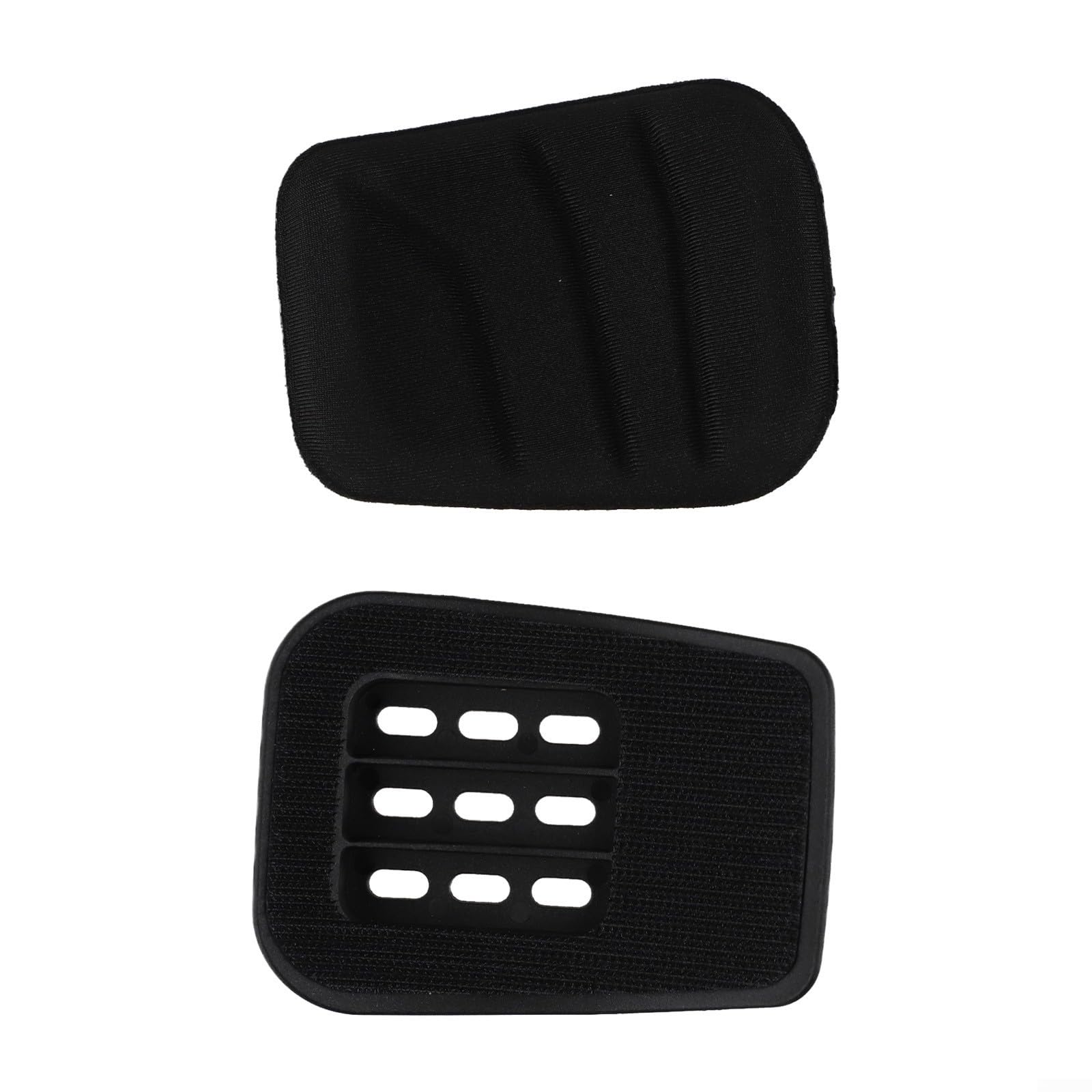 For Handlebar Pads for Triathlon Aerobars – Closed-Cell Foam Cycling Forearm Elbow Rest Pads, 103 x 77 mm, Black, 2-Pack