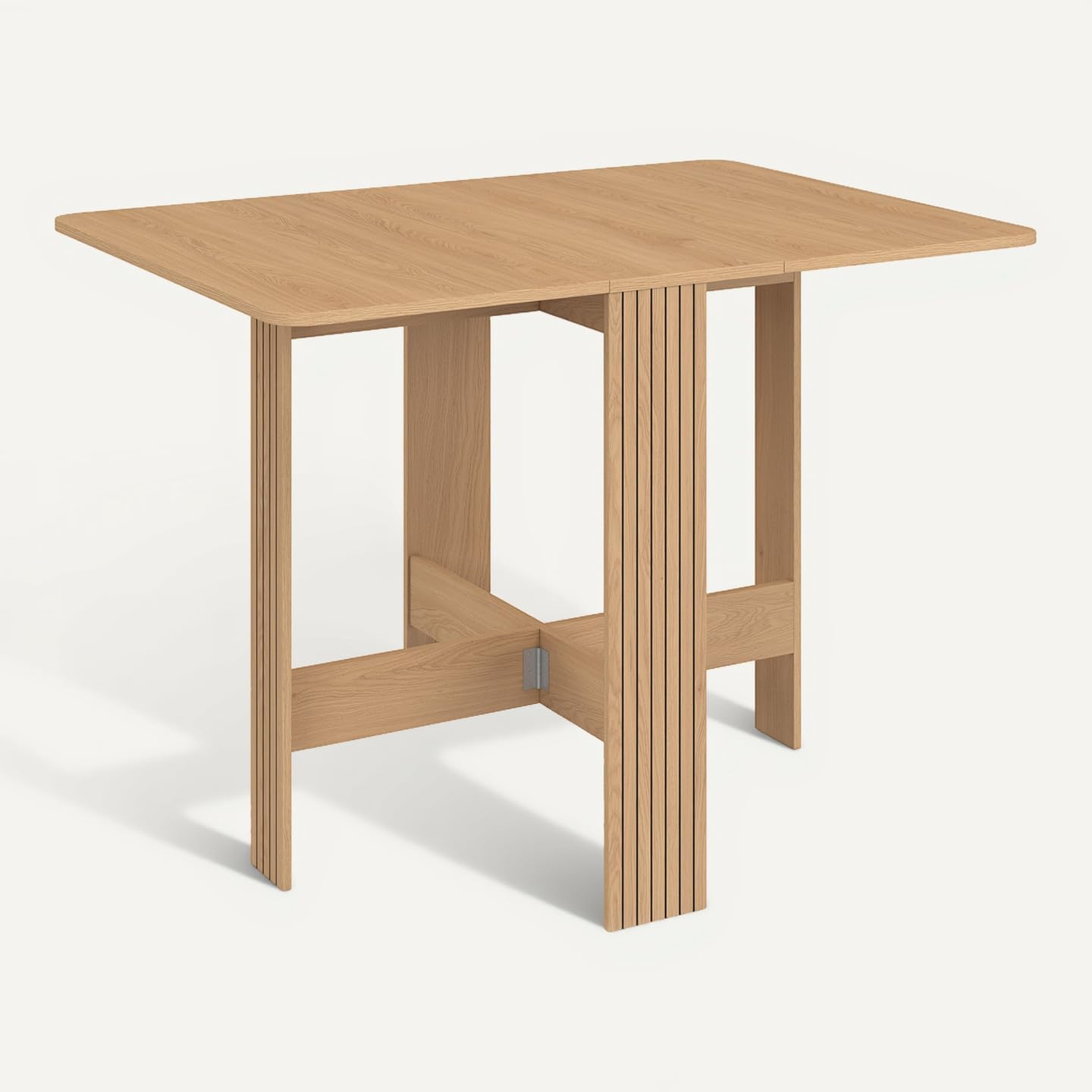 IDMarket - Table Console Pliable Juliette 2-4 Personnes 103 x 76 cm