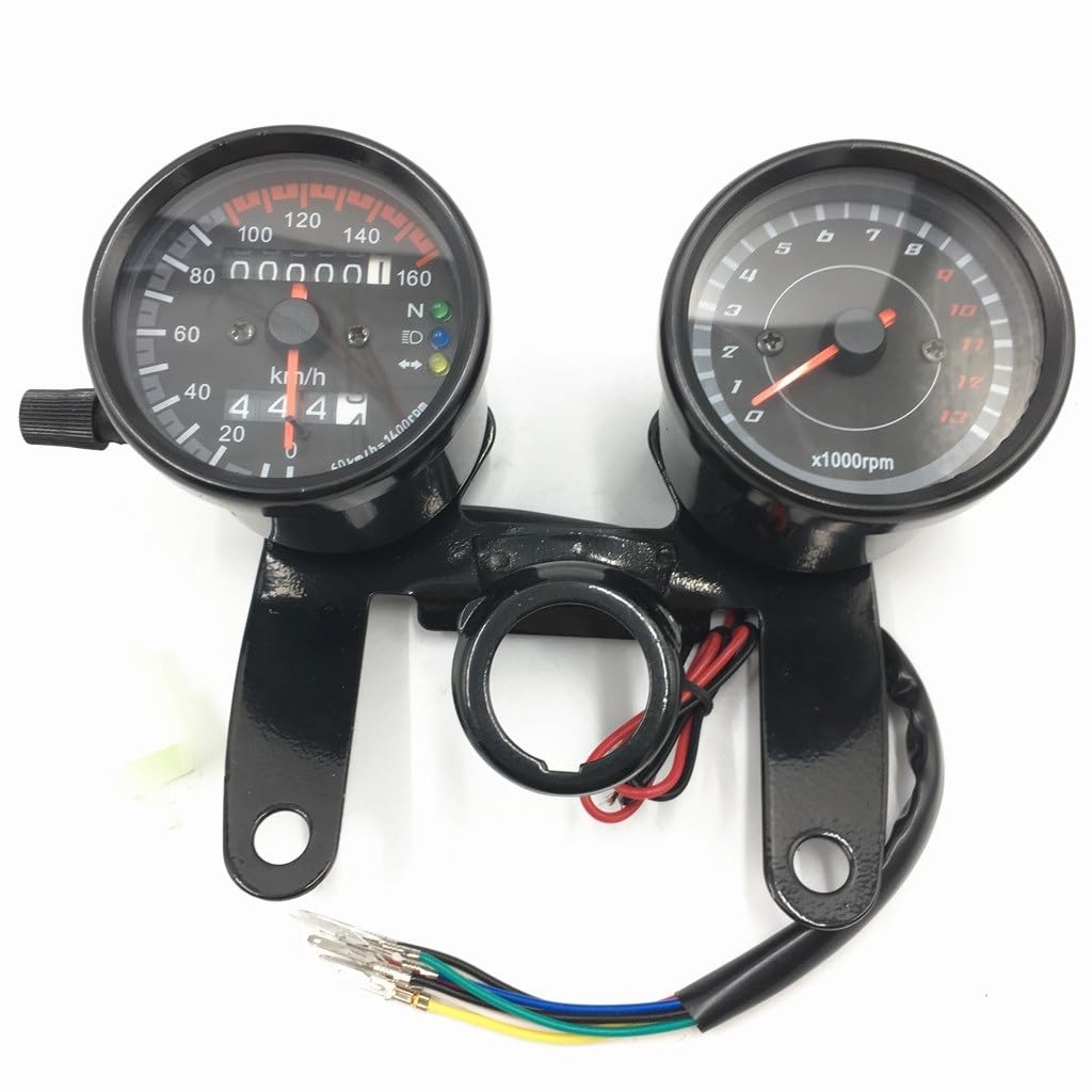 Velocímetro Digital LCD for Motocicleta, tacómetro, odómetro for CG125