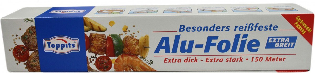 Toppits Alu-Folie extra breit 150m