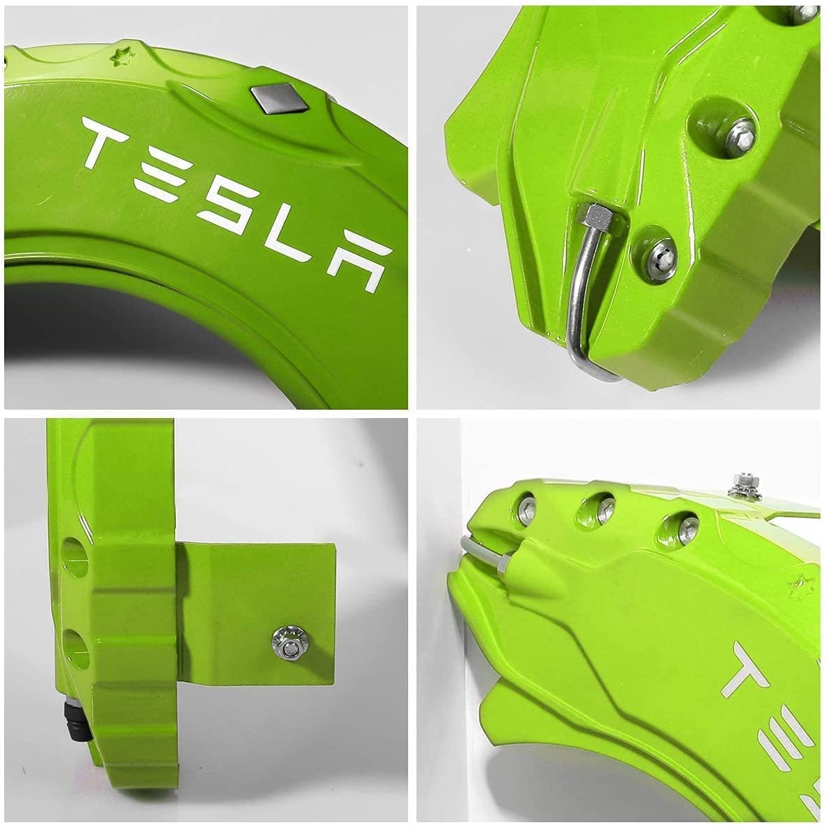 Copri Pinza Freno HEYCE Per Tesla Model Y - Rosso, Per Ruote 19 O 20 Pollici, Look Sportivo - Foto 7