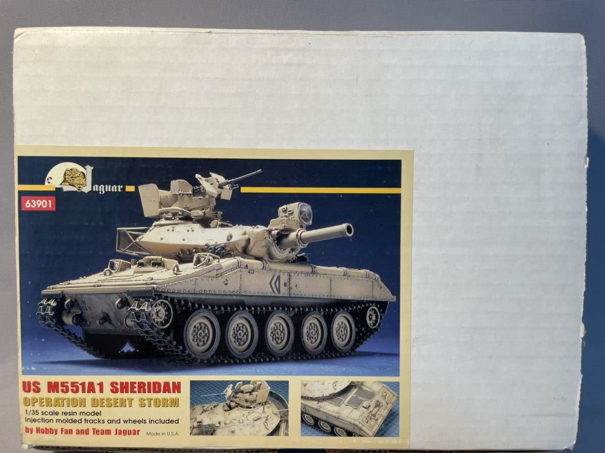 Amazon.co.jp: シェリダンM551A1 1:35 レジンフルキット ジャガー