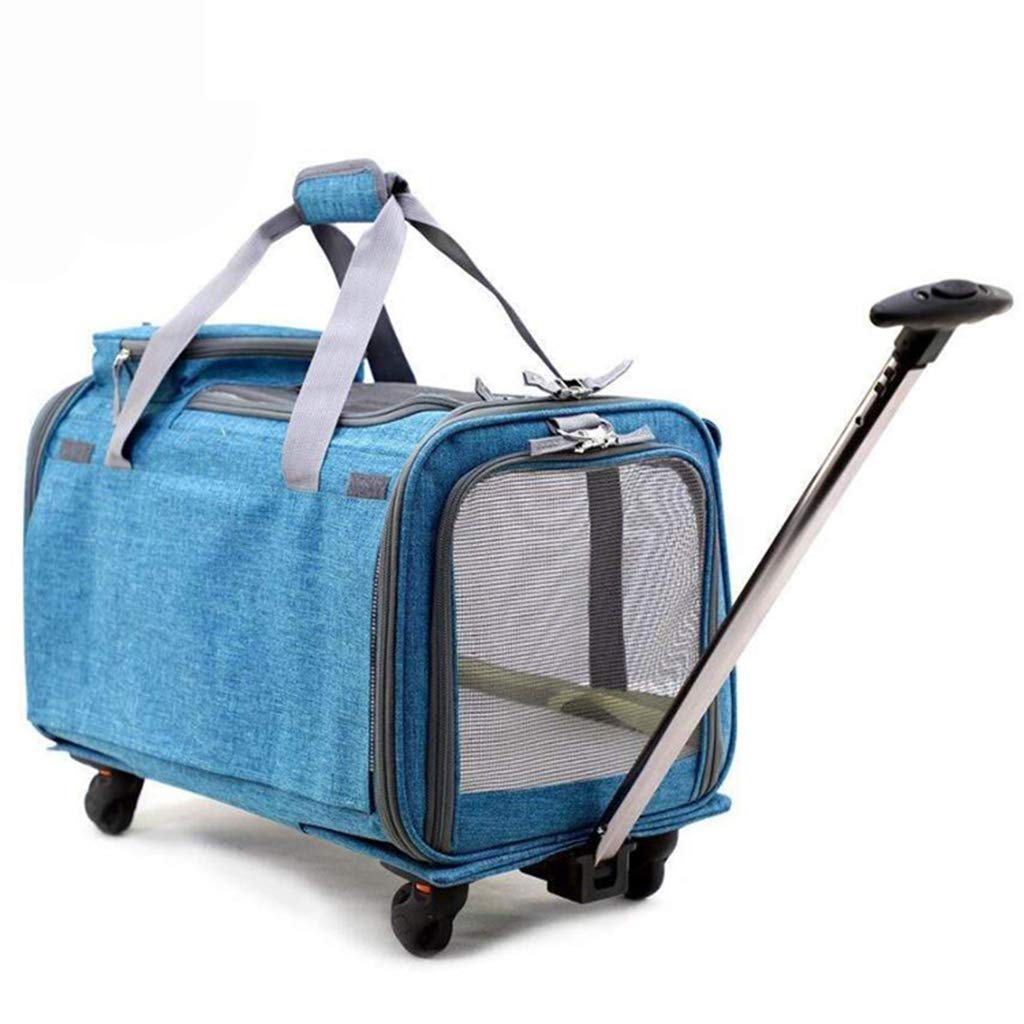 Buy XMSG Pet Wheels Rolling Carrier, Removable Wheeled Travel Carrier